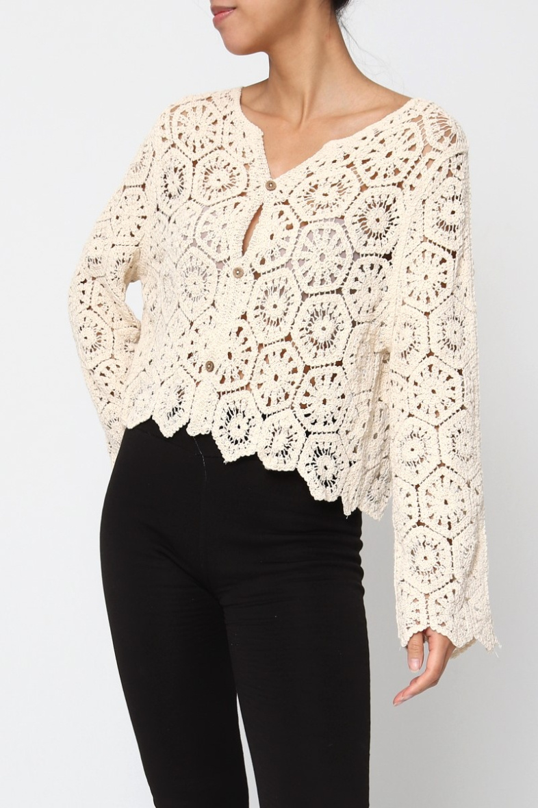 Wholesaler Miss Azur - Lace Vest