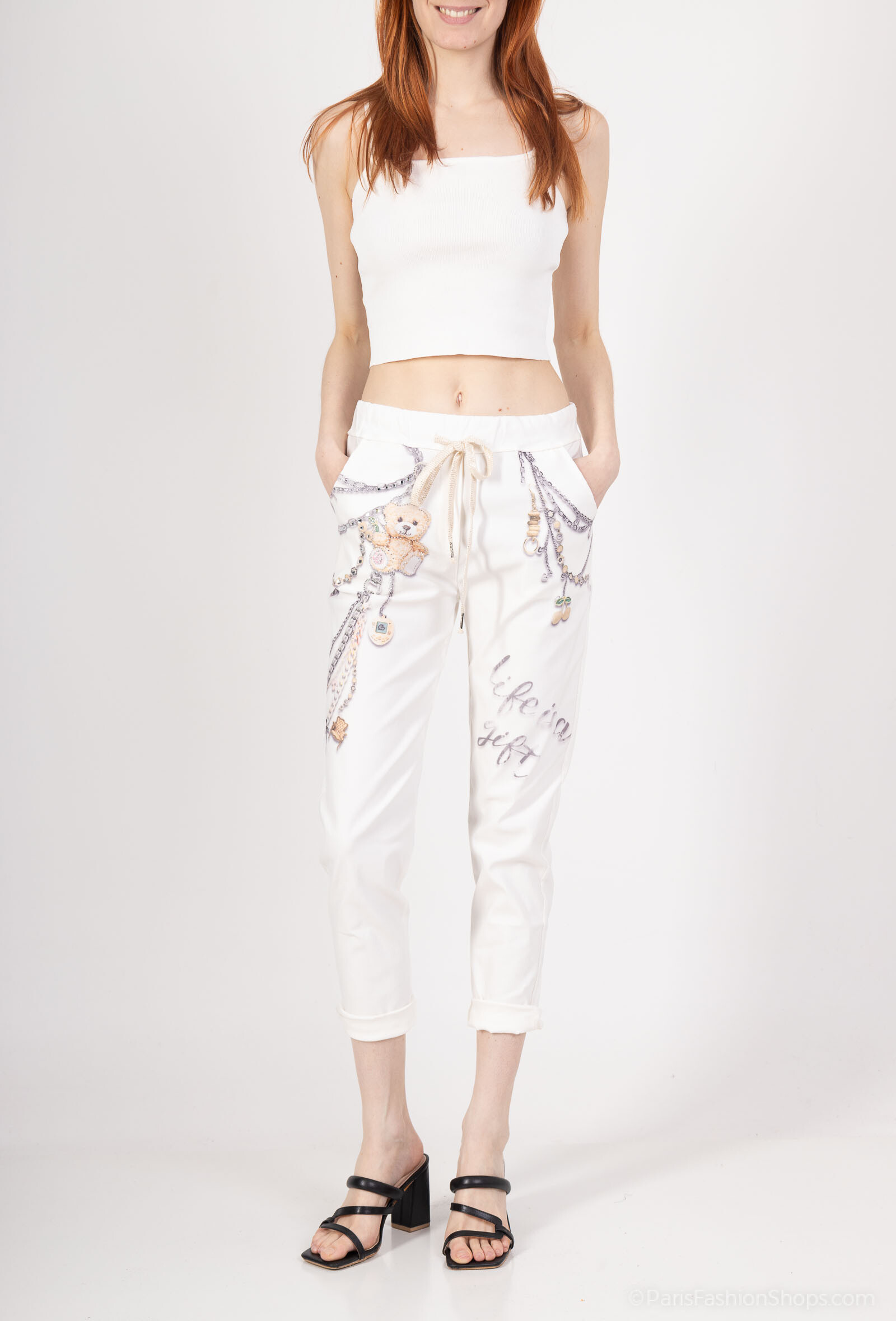 Wholesaler Miss Azur - Pattern style pants
