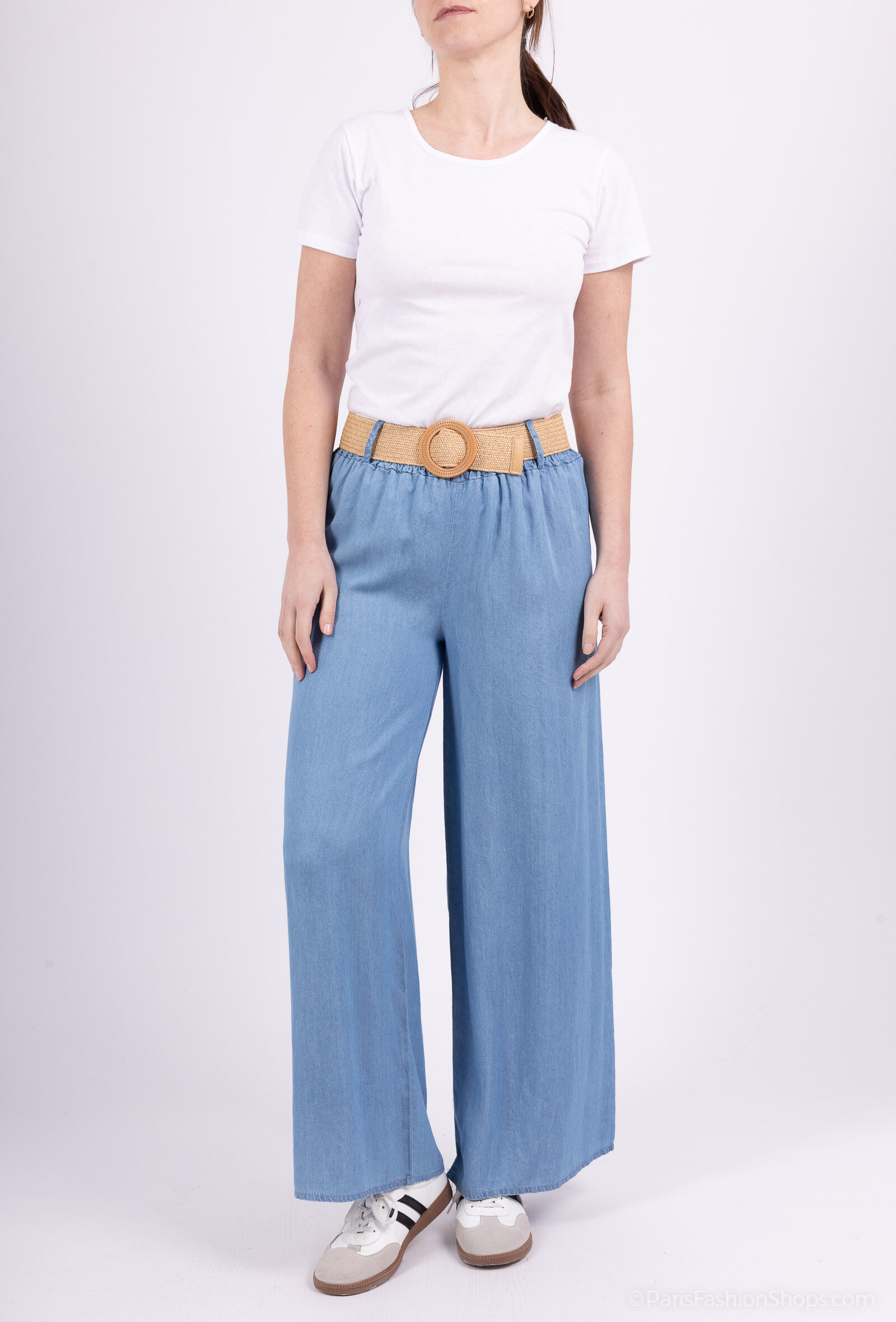 Wholesaler Miss Azur - United pants with belt
