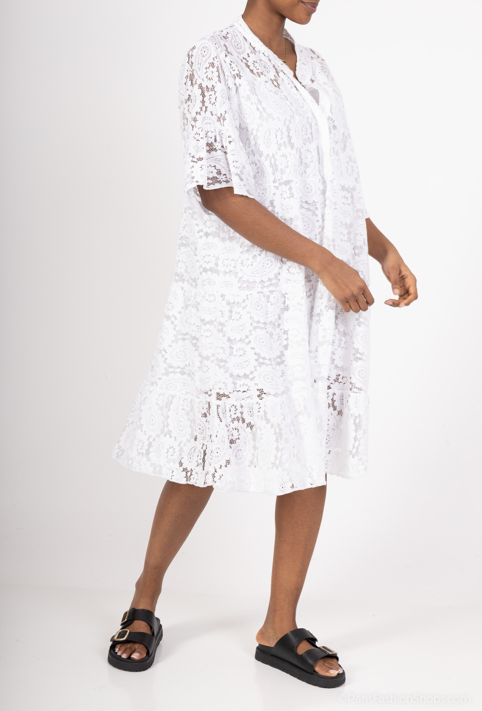 Wholesaler Miss Azur - Embroidery dress