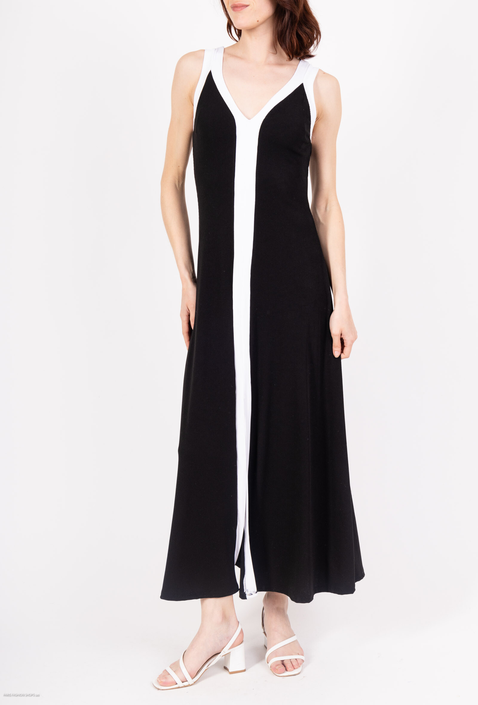 Wholesaler Miss Azur - Two -color dress