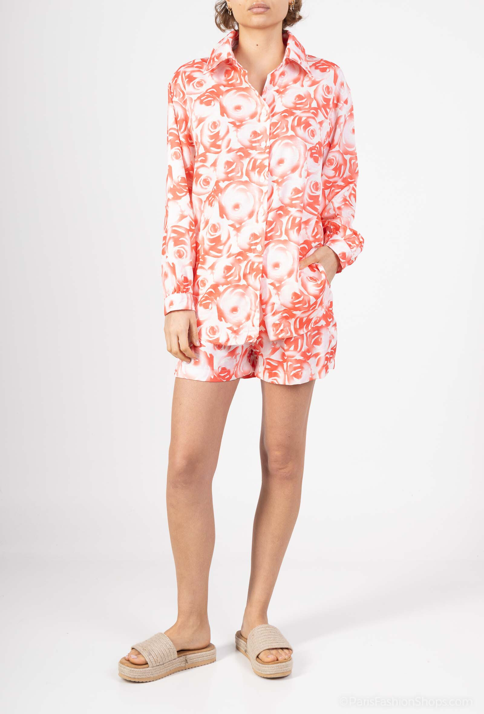 Grossiste Miss Charm - Ensemble motif fleur