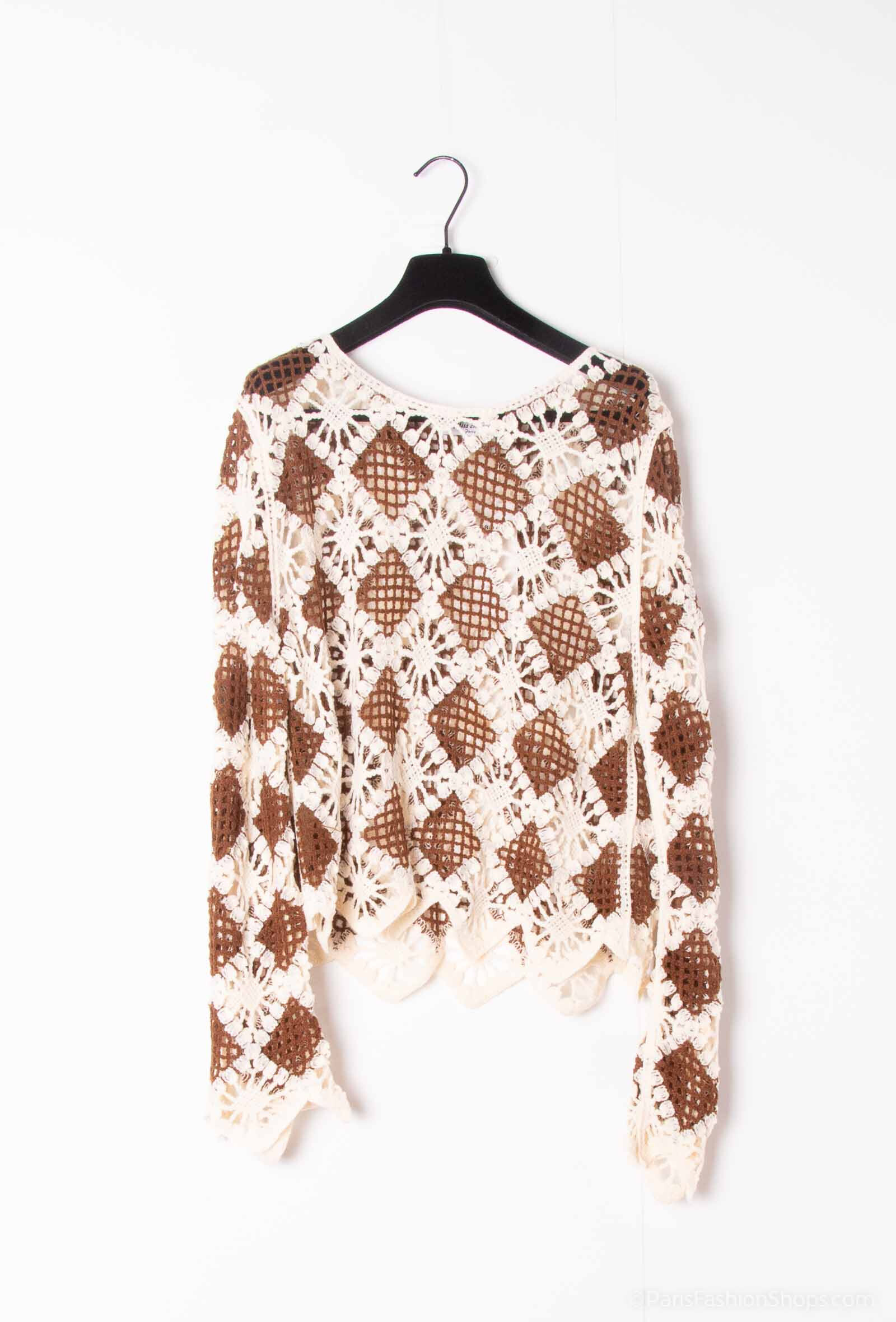Mayorista Miss Charm - Suéter de crochet de primavera
