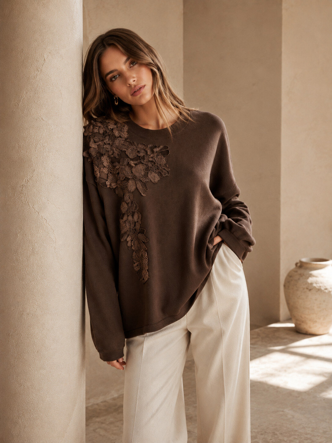Grossista Miss Charm - Maglione in maglia