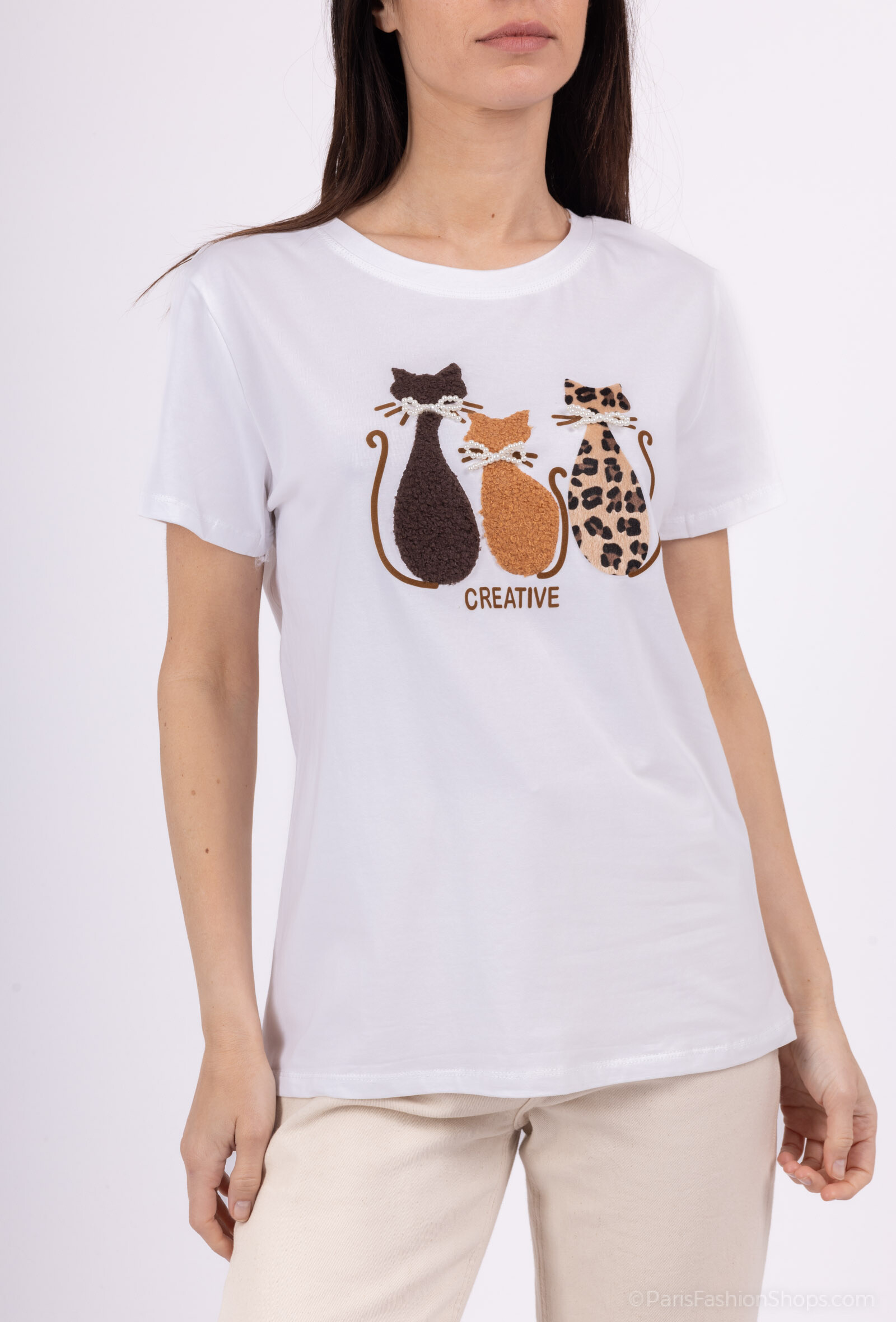 Grossiste Miss Charm - T-shirt