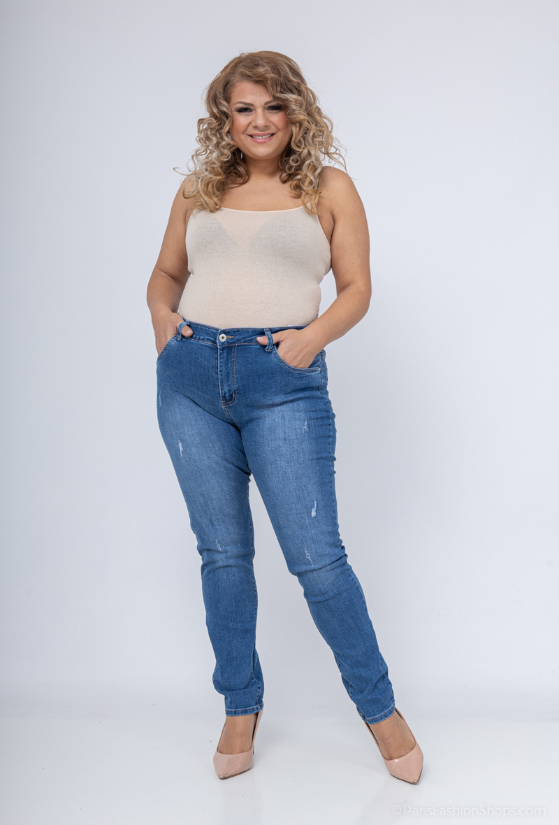 Wholesaler Miss Fanny - Big size slim jeans