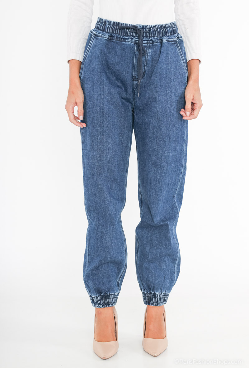 Wholesaler Miss Fanny - Jeans with elastic