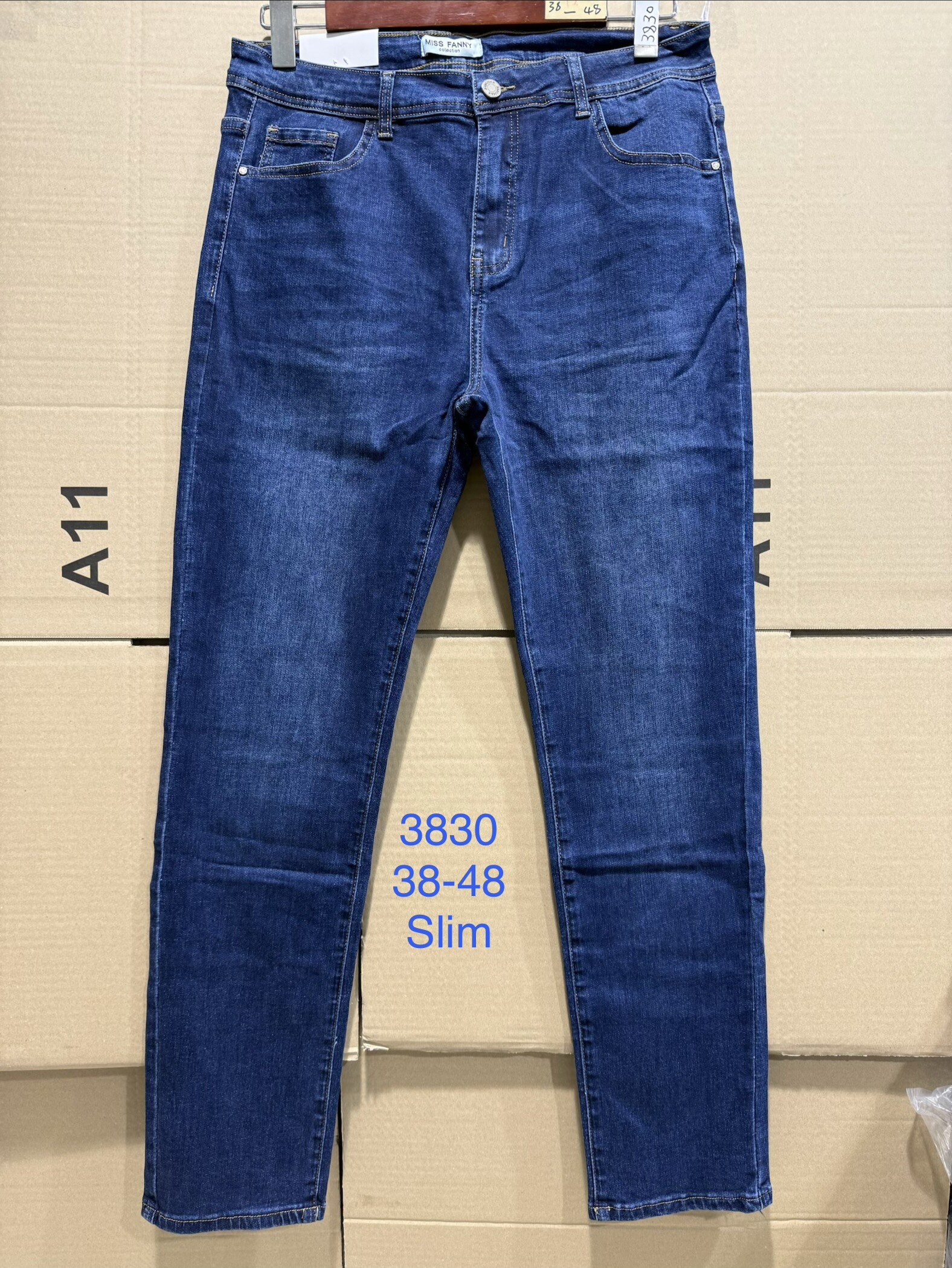 Wholesaler Miss Fanny - Plus size slim fit jeans