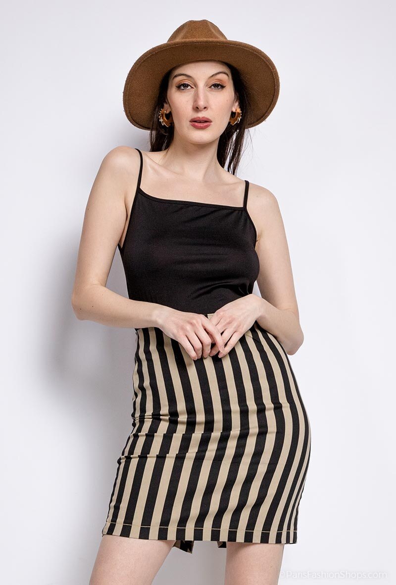 Wholesaler Miss Fanny - Striped skirt