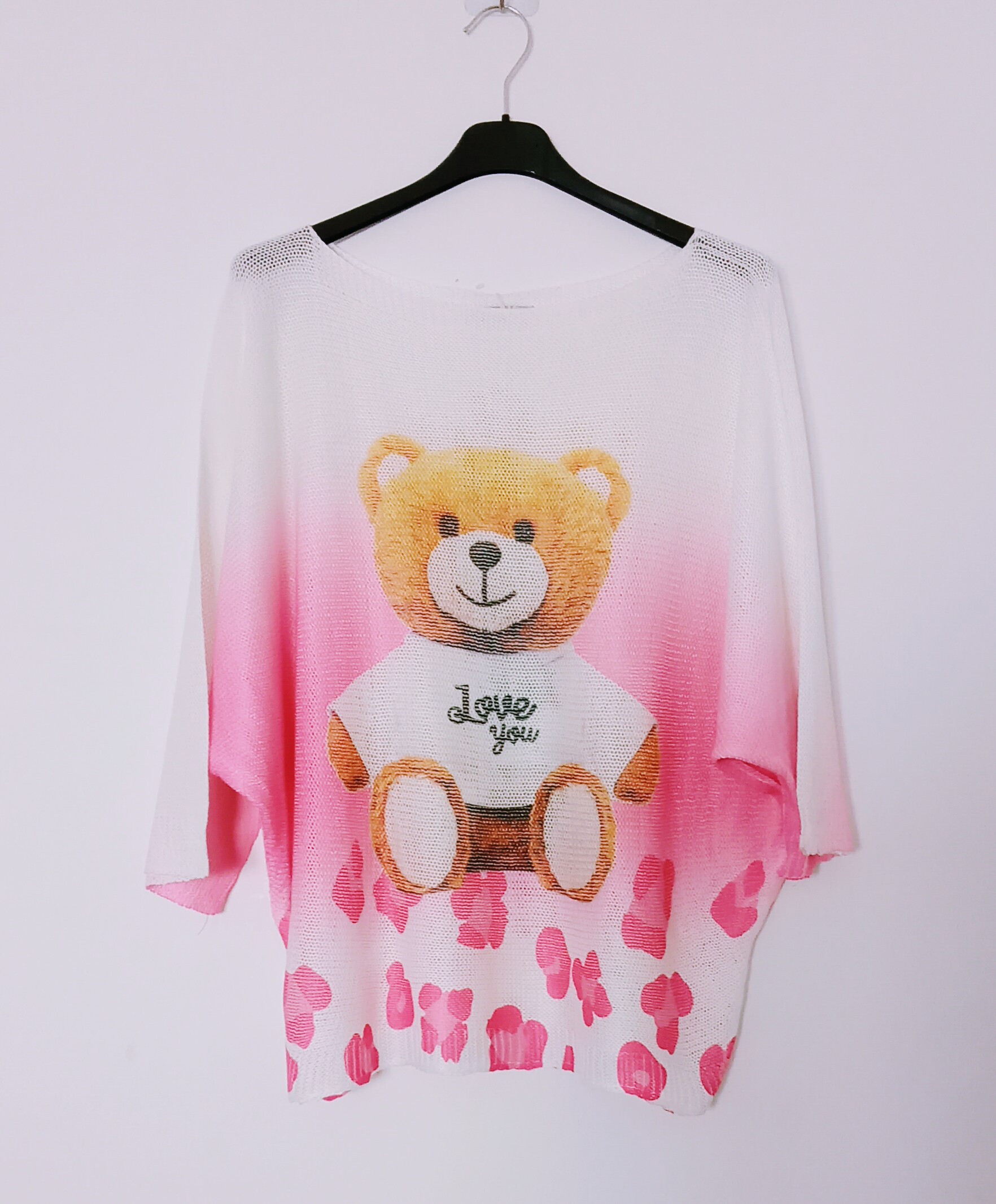 Grossiste MISS KOKO - pull manches courtes imprimé