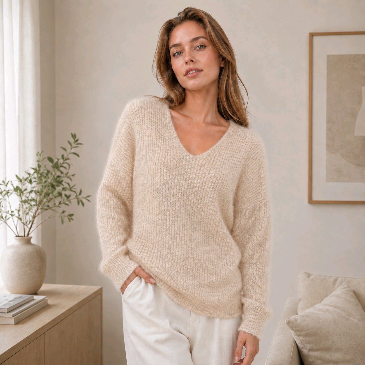 Grossiste MISS KOKO - Pull col v