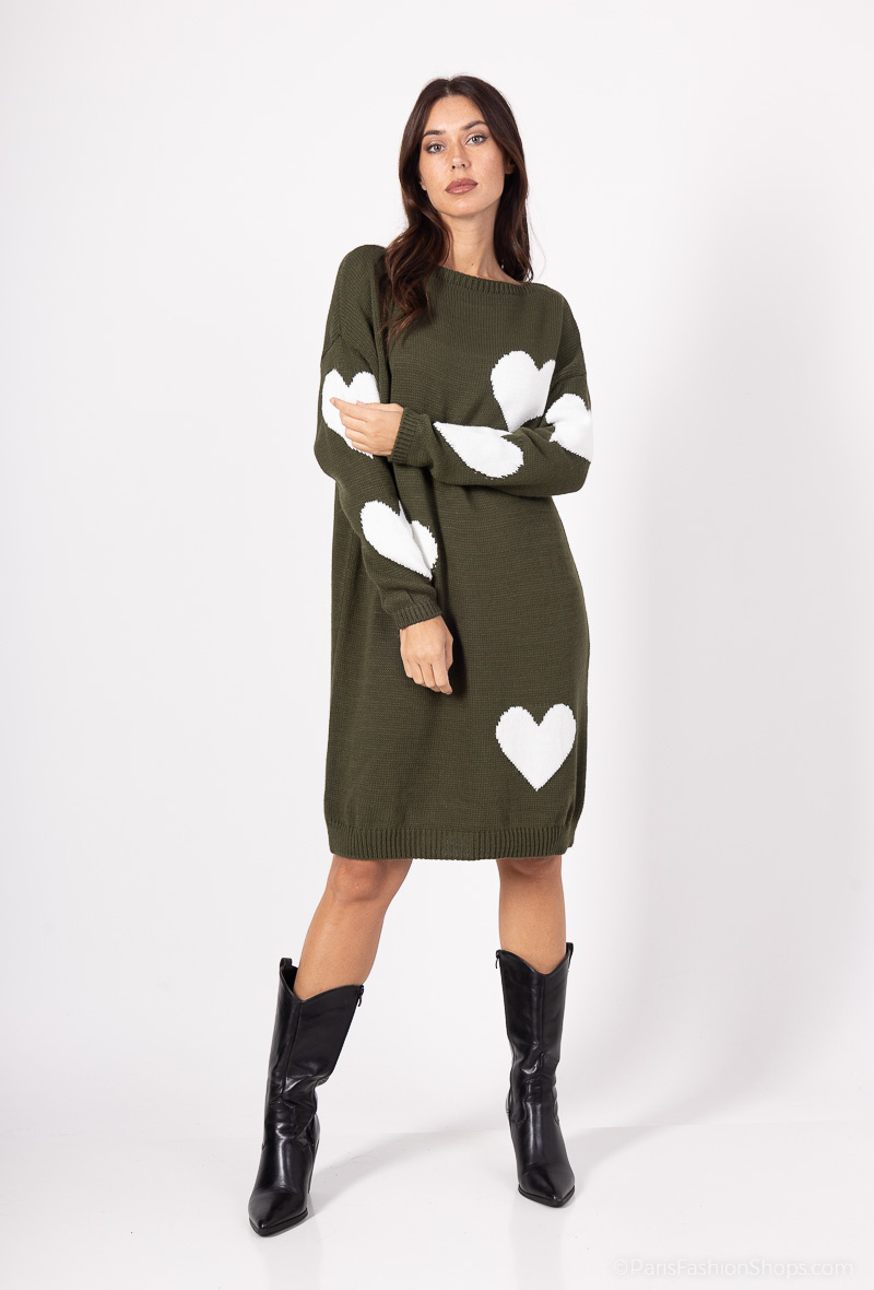 Wholesaler MISS KOKO - SWEATER DRESS