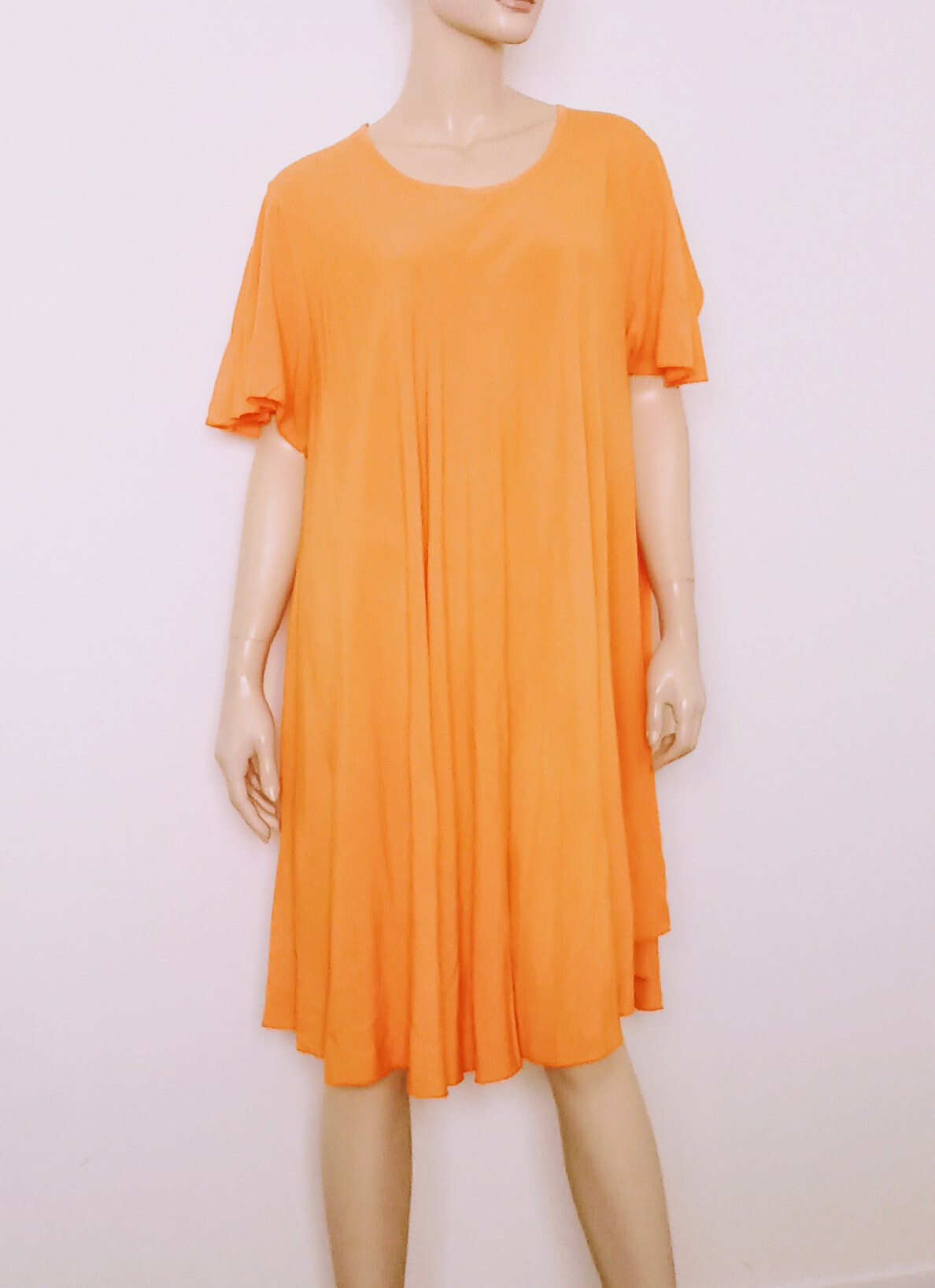 Grossiste MISS KOKO - robe tunique évasée avec manches trapèzes