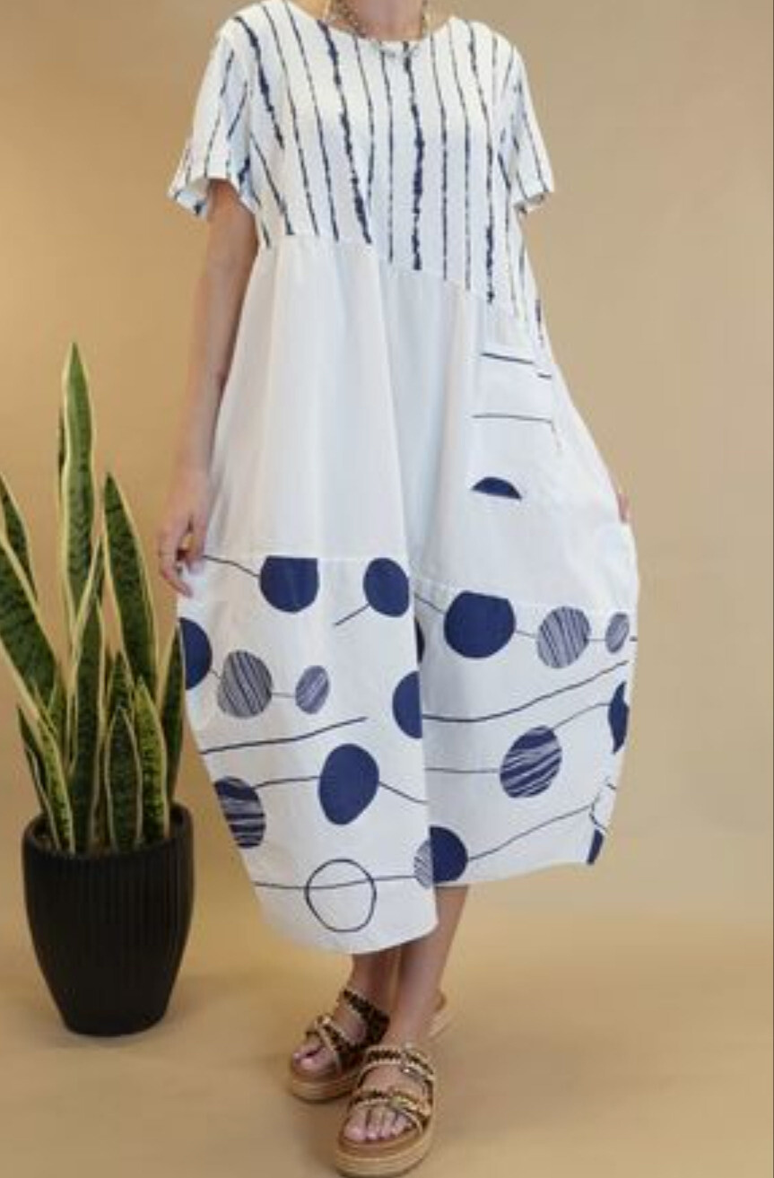 Grossiste MISS KOKO - robe en coton imprimé