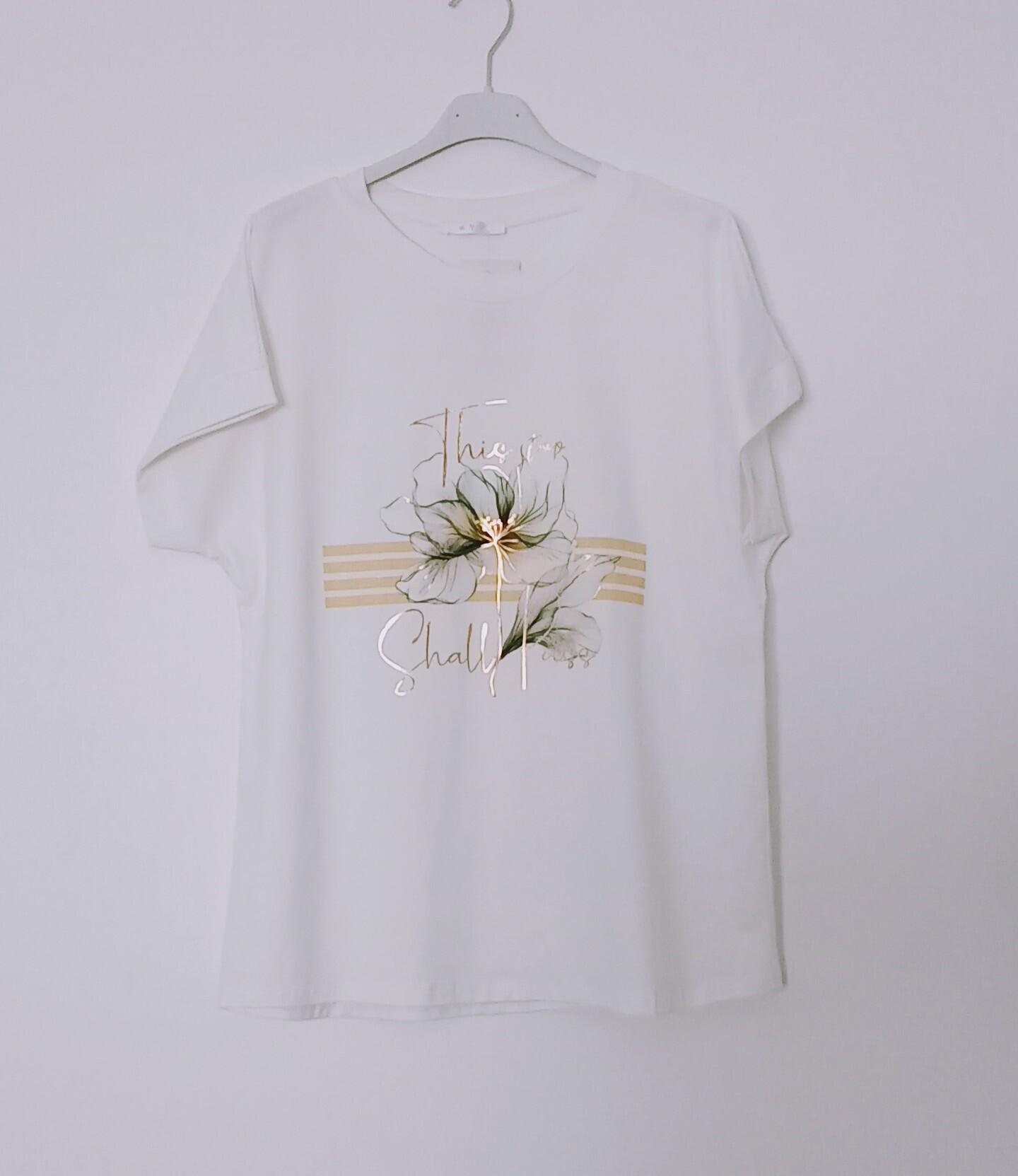 Grossiste MISS KOKO - t-shirt col rond manches courtes en coton imprimé