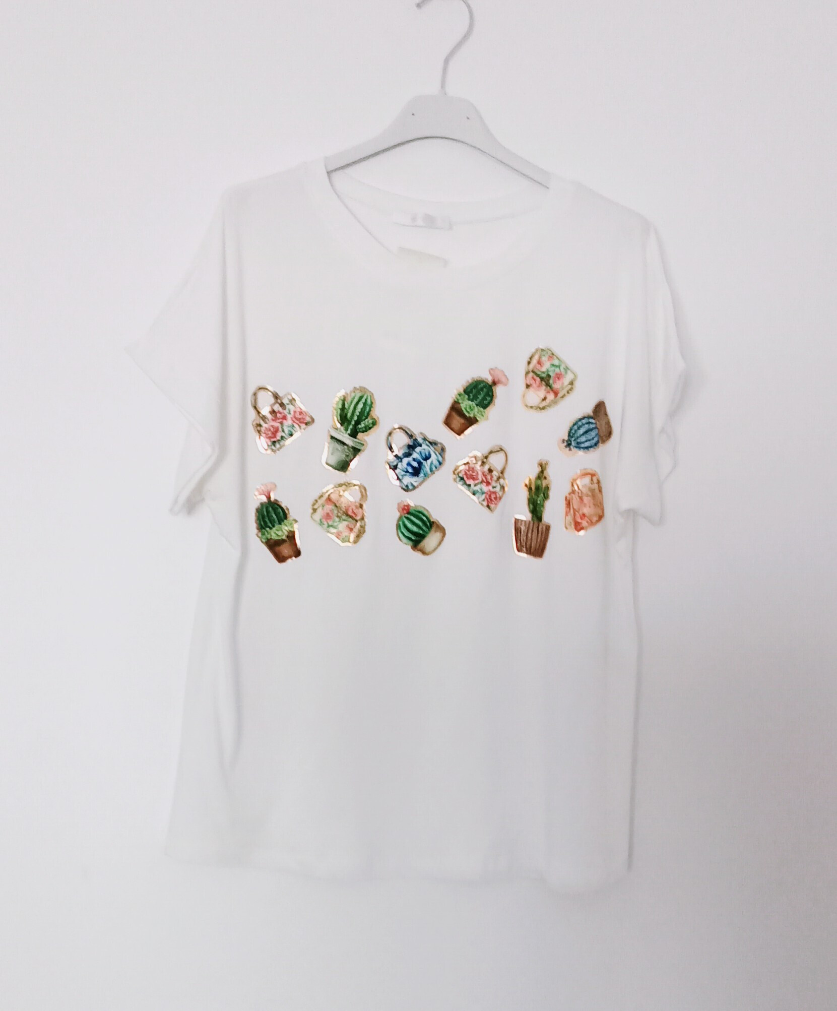 Grossiste MISS KOKO - t-shirt col rond manches courtes en coton imprimé