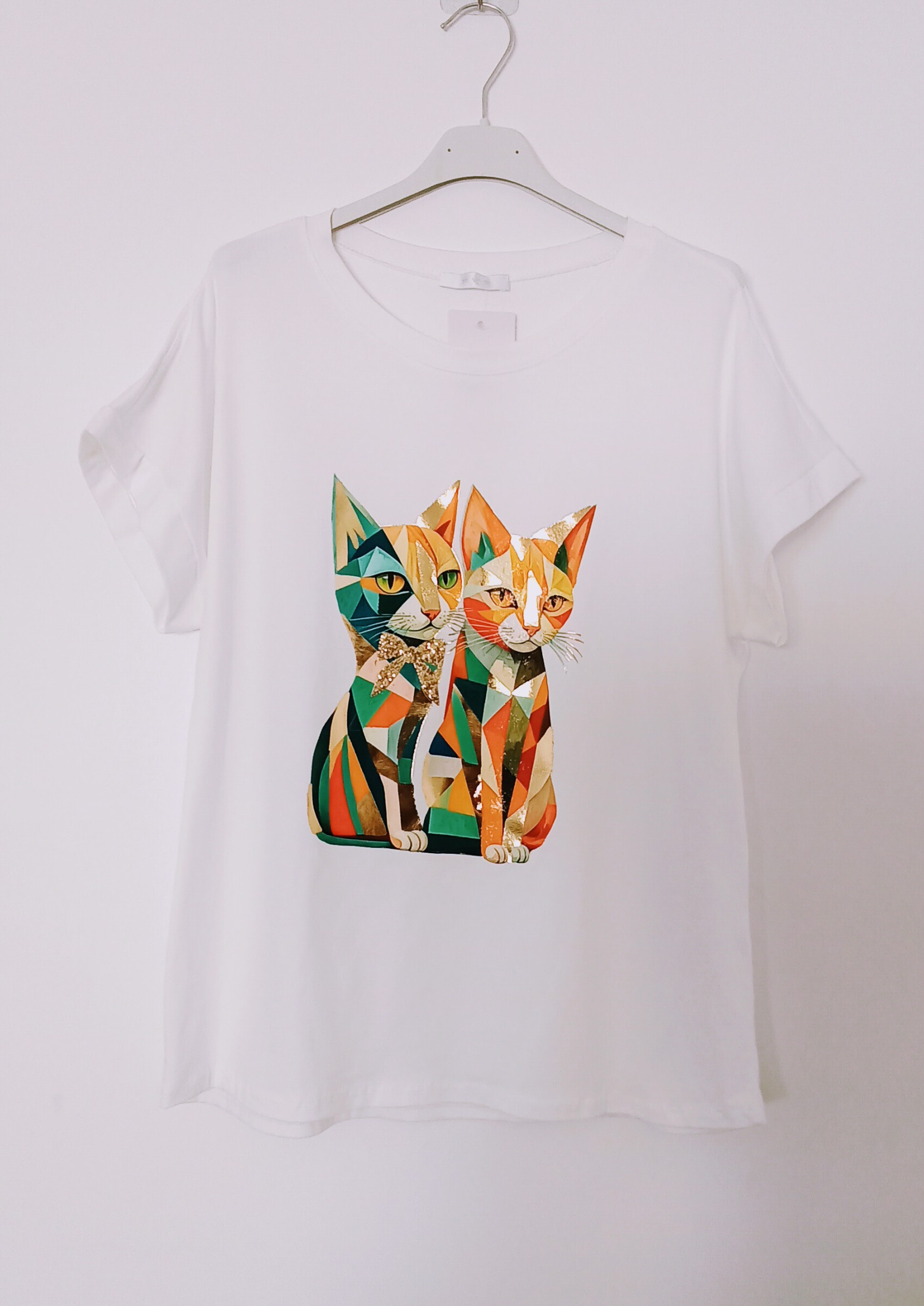 Grossista MISS KOKO - T-shirt cotone maniche corte stampate