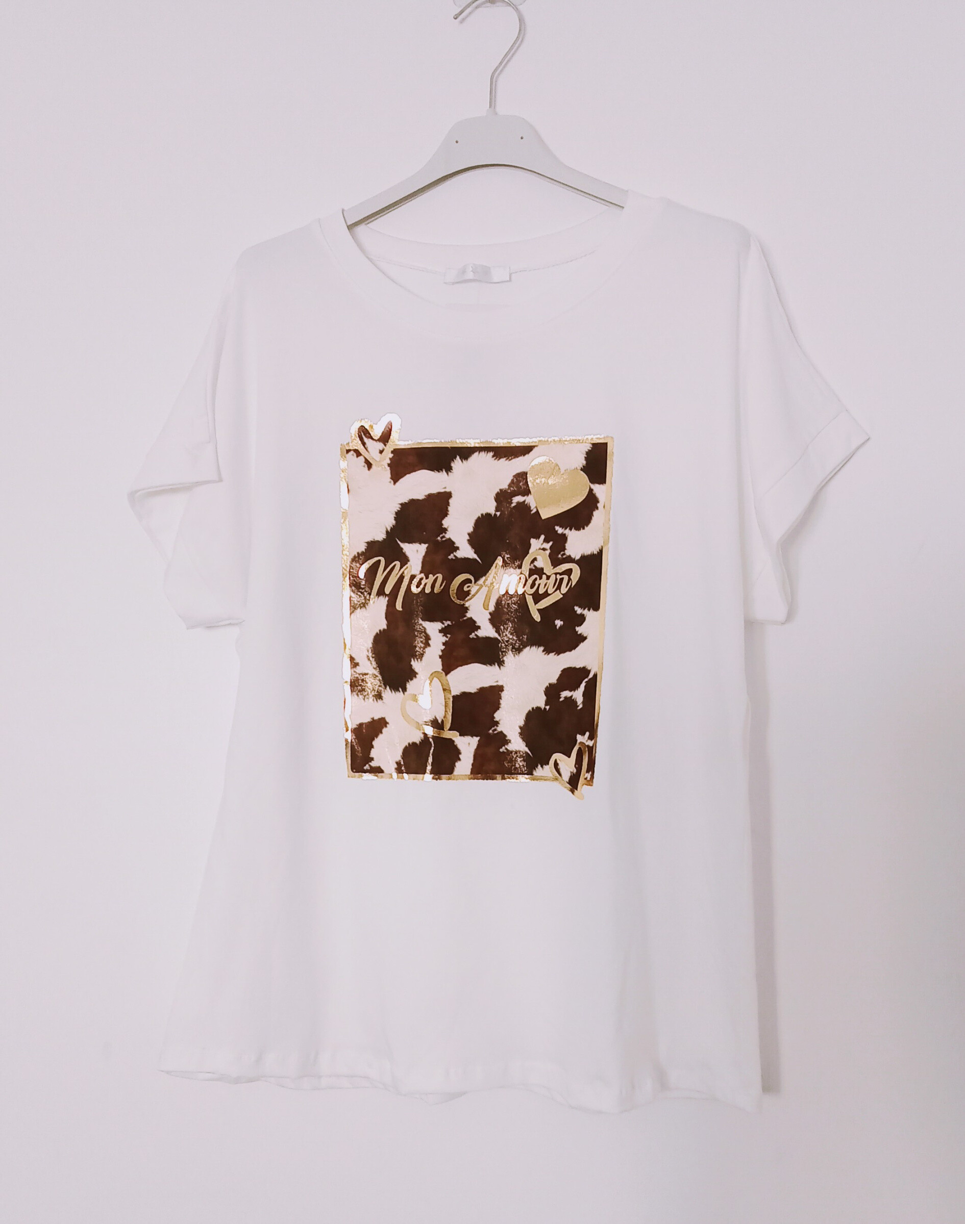 Grossiste MISS KOKO - t-shirt en coton manches courtes imprimé