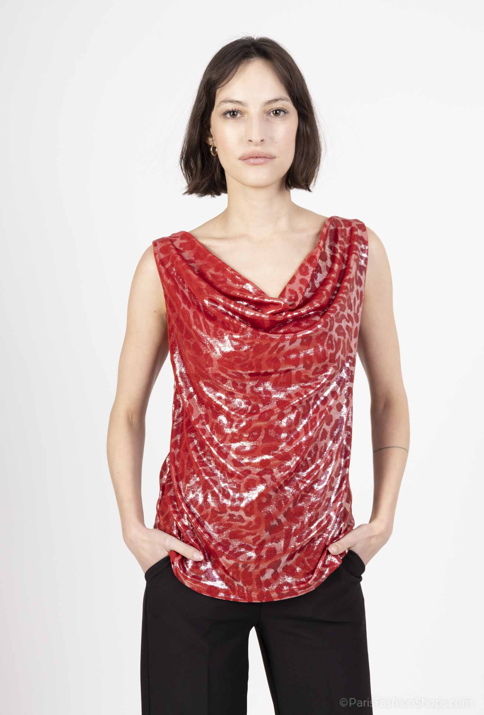 Wholesaler MISS KOKO - cowl neck top
