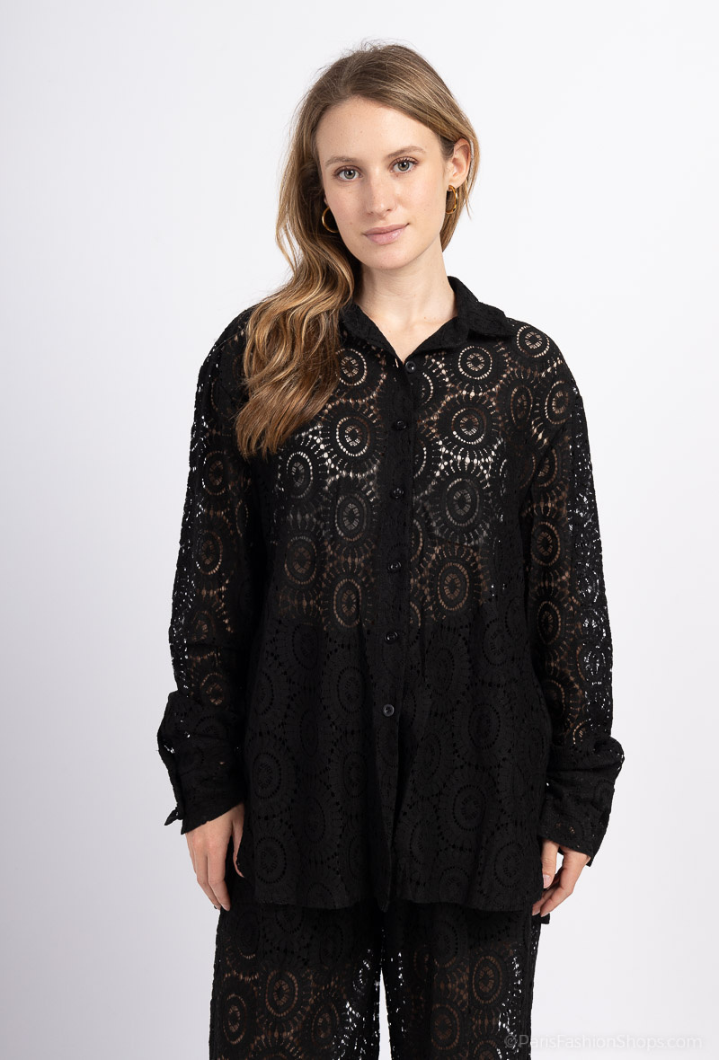 Wholesaler Miss Sissi - lace mid-length dress