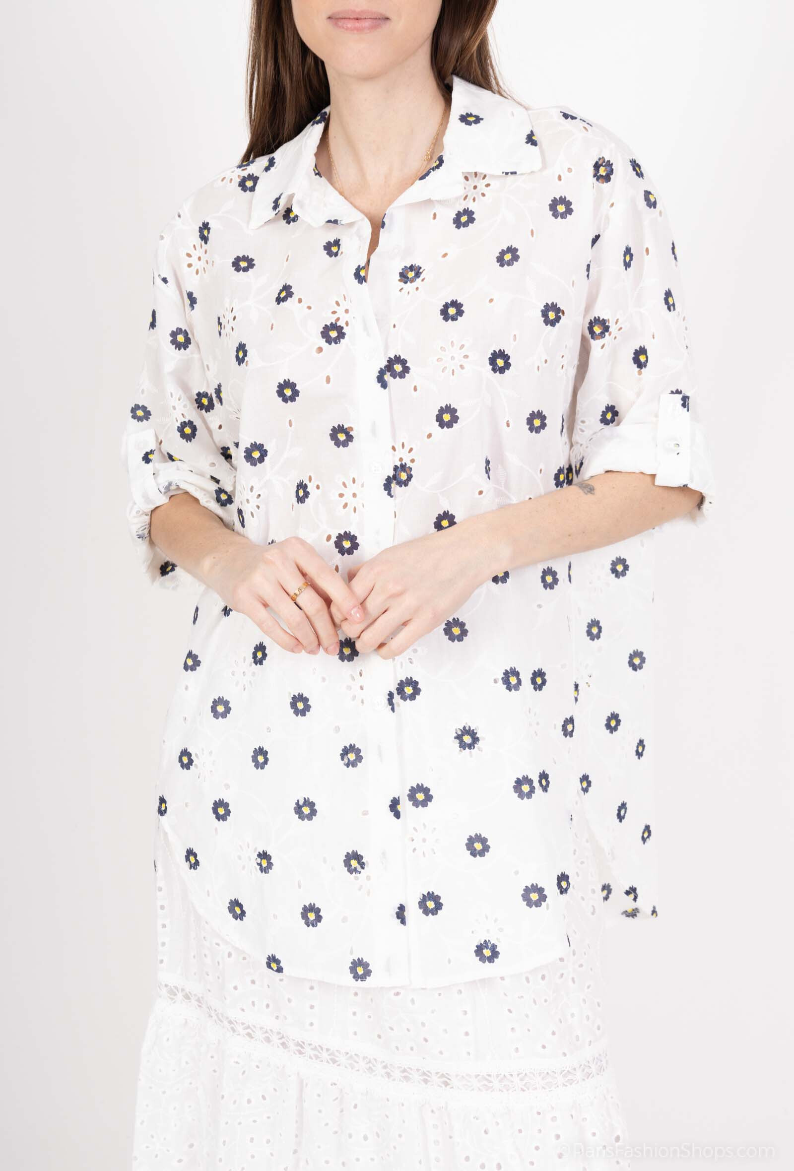 Wholesaler Miss Sissi - embroidery shirt
