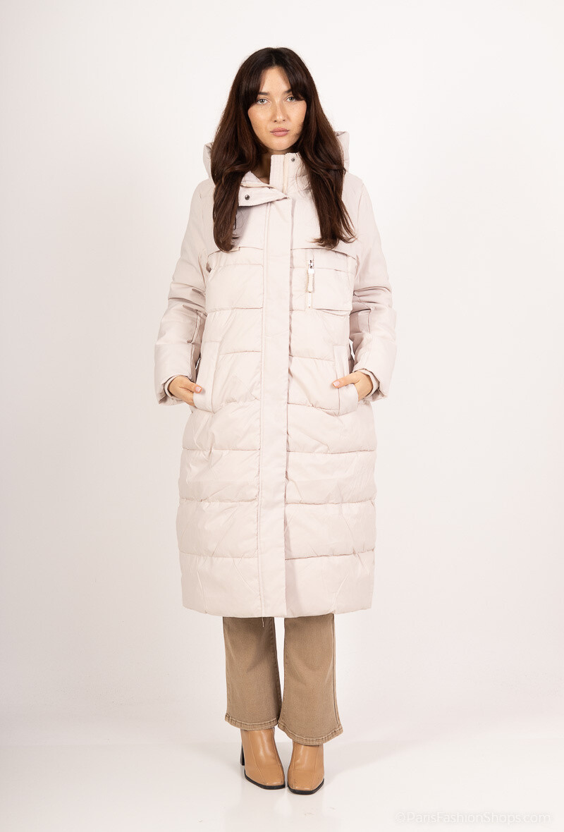 Wholesaler Miss Sissi - quilted hooded anorak