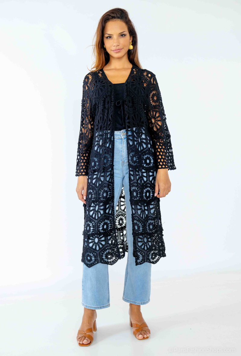 Wholesaler Miss Sissi - CROCHET VEST