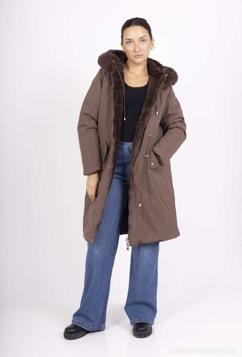 Wholesaler Miss Sissi - REVERSIBLE PARKA