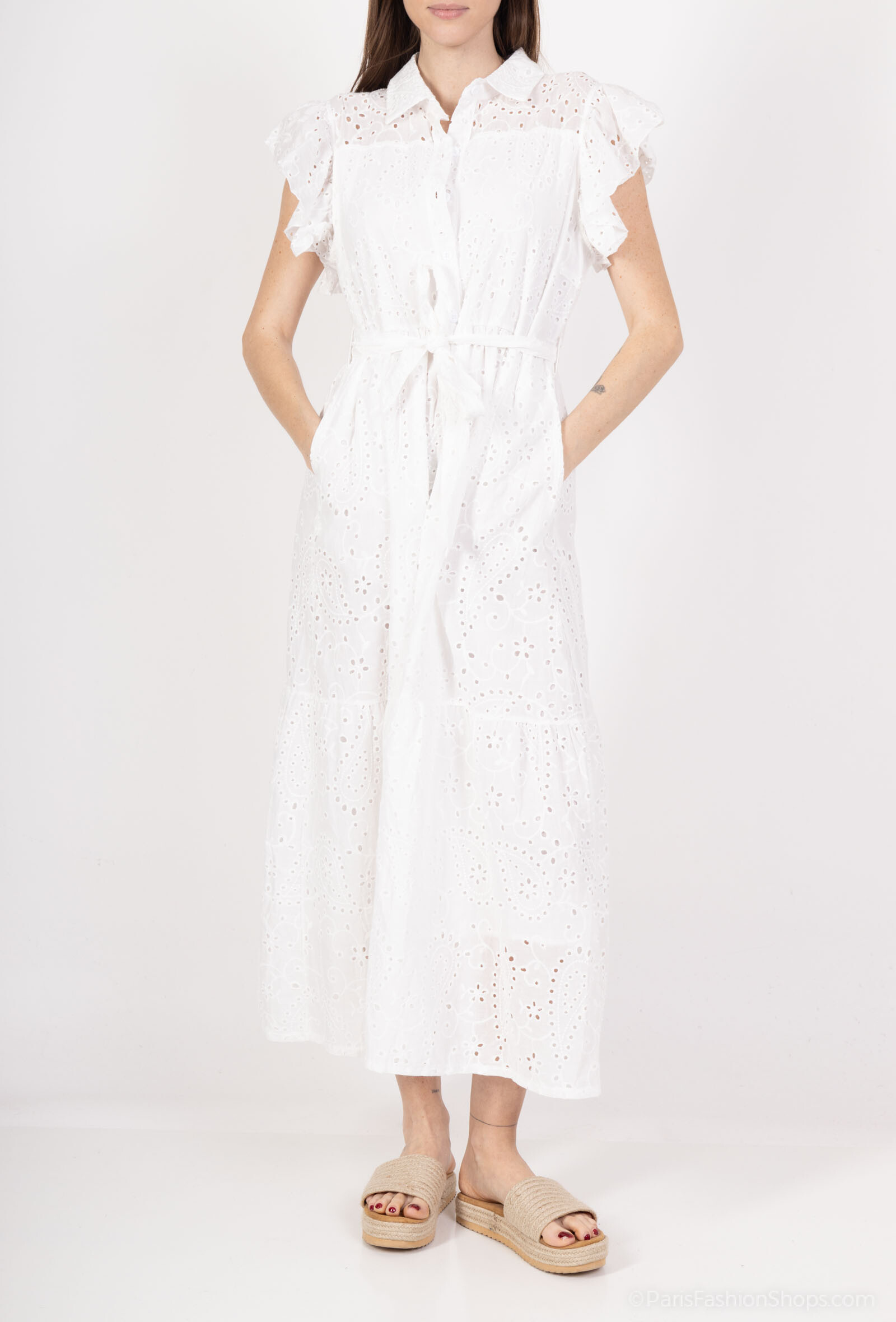 Wholesaler Miss Sissi - long embroidered dress