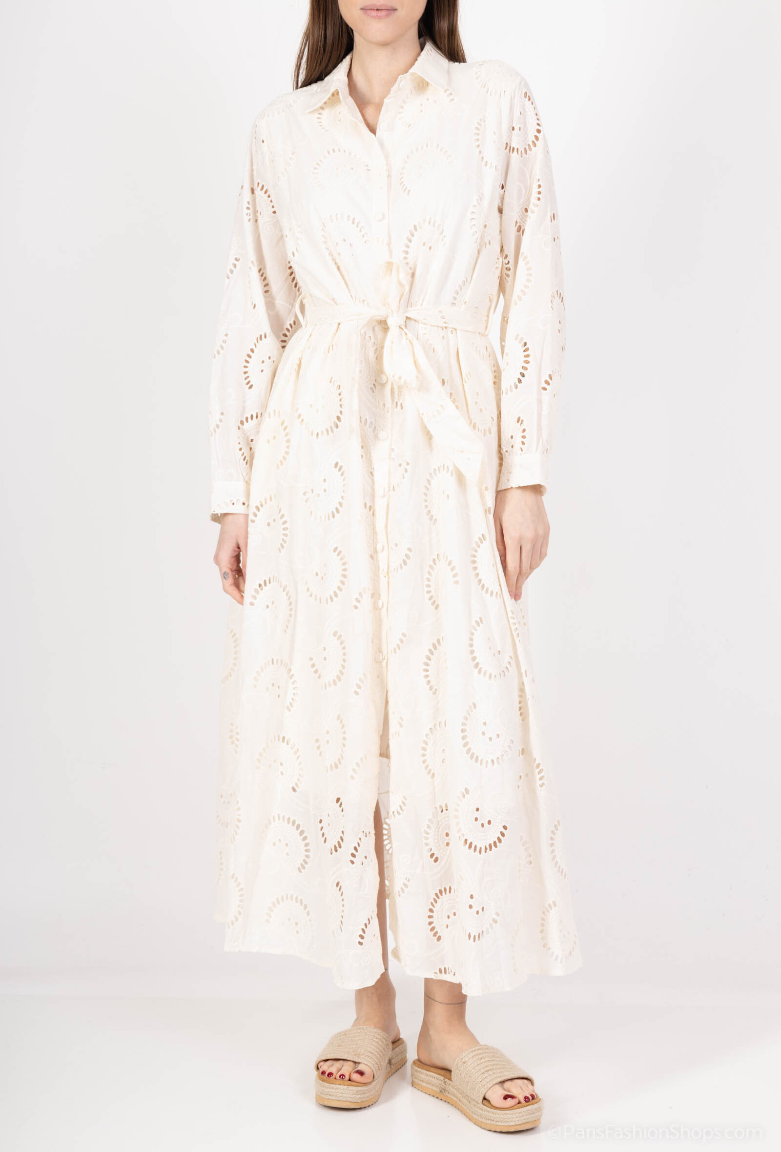 Wholesaler Miss Sissi - long embroidered dress