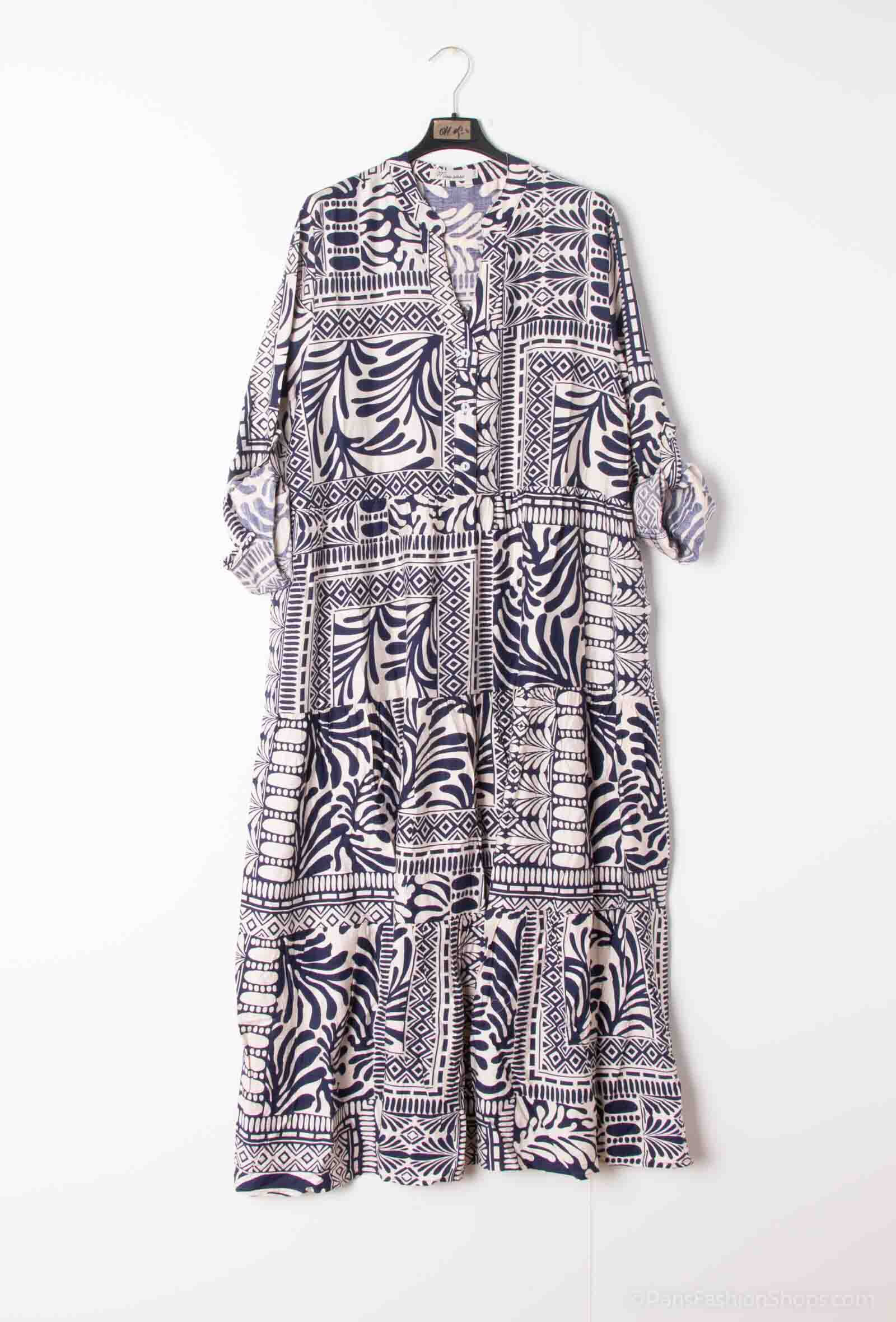 vestido estampado - Armada - 2 - formato grande