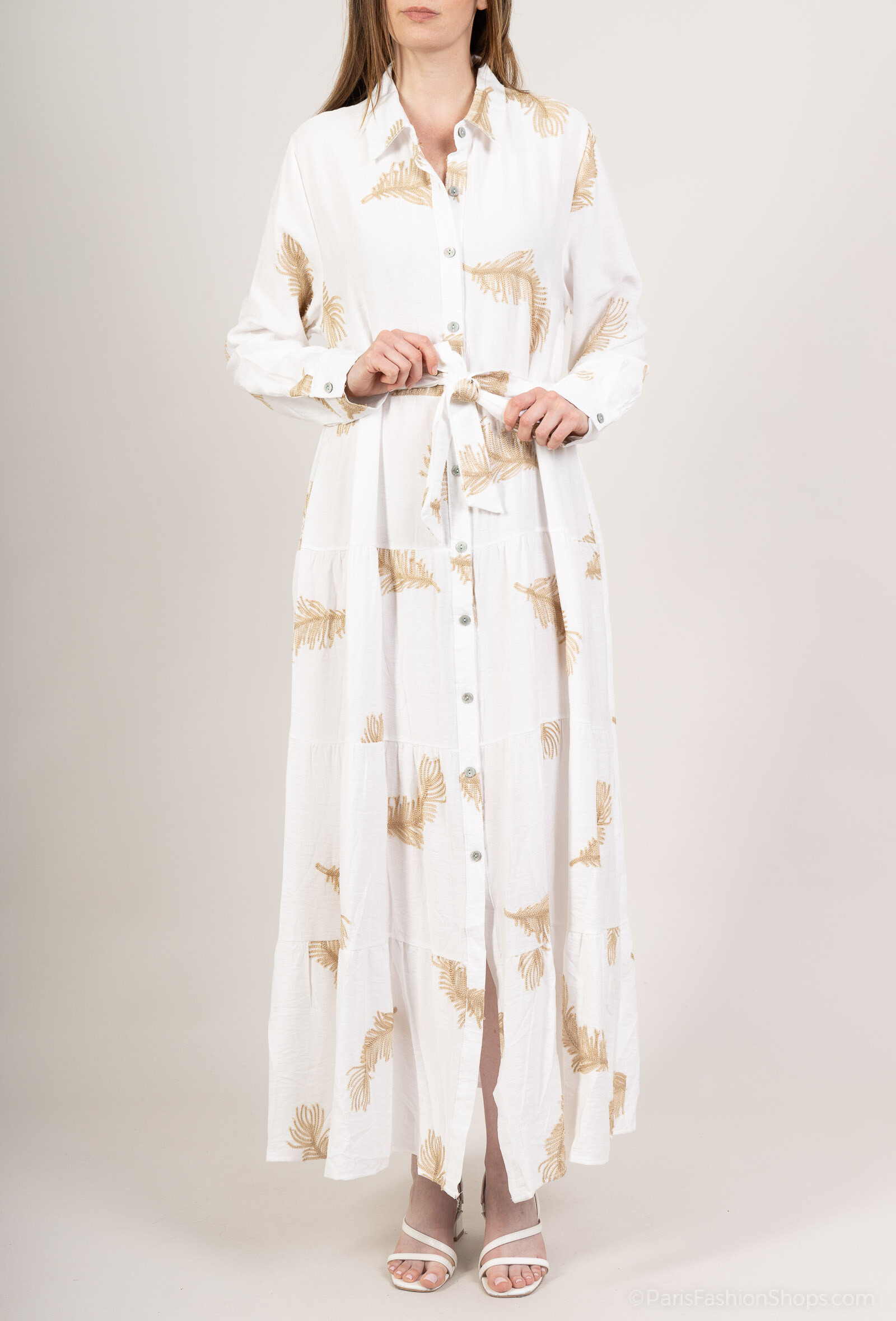 Wholesaler Miss Sissi - Dress with embroidery