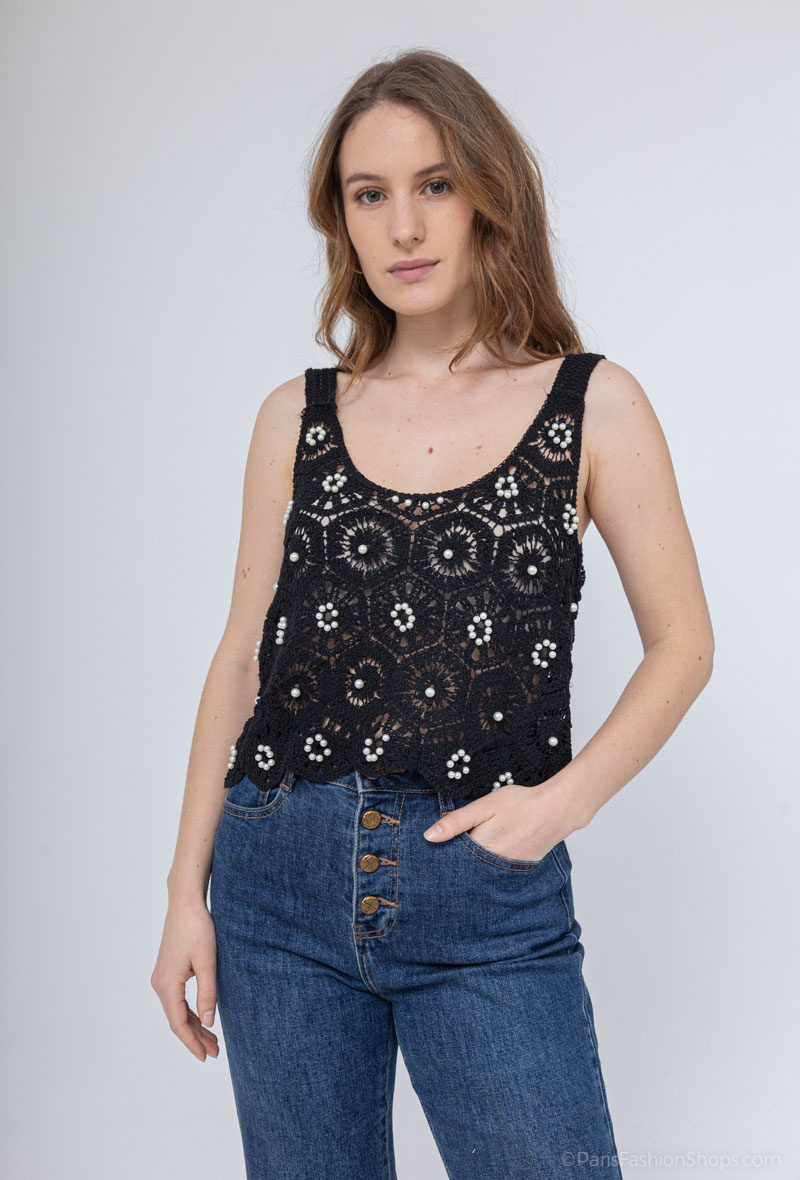 Wholesaler Miss Sissi - crochet top