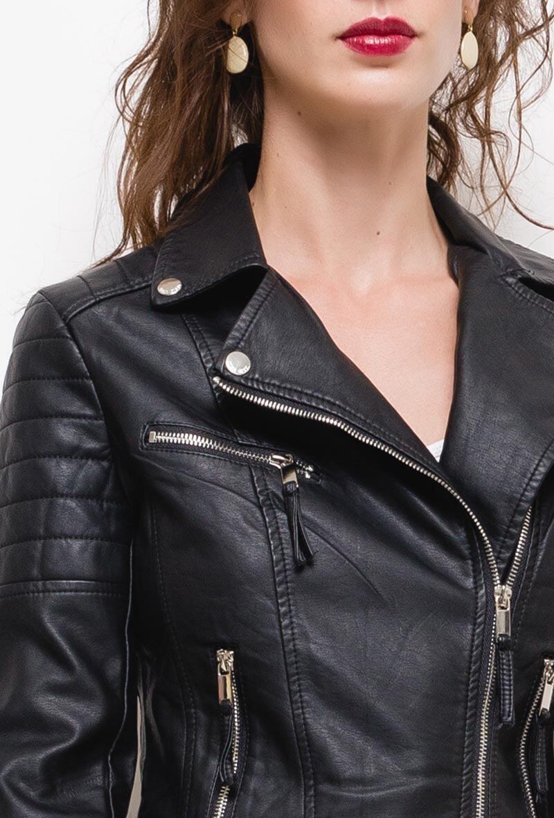 Leatherette jacket | Paris Fashion Shops