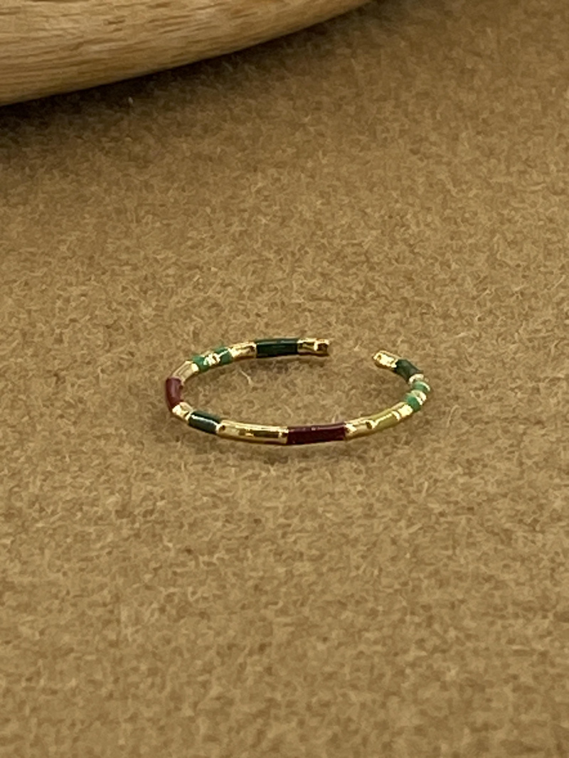 Grossiste MISSRA PARIS INFINITY - Bague en acier inoxydable multicolor
