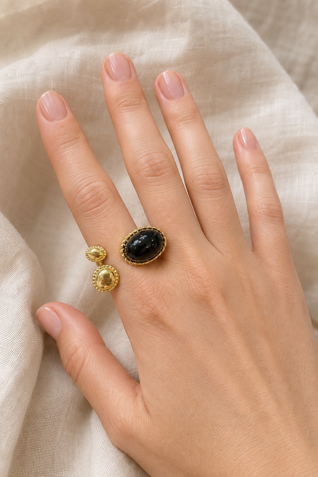 Grossiste MISSRA PARIS INFINITY - Bague en acier inoxydable