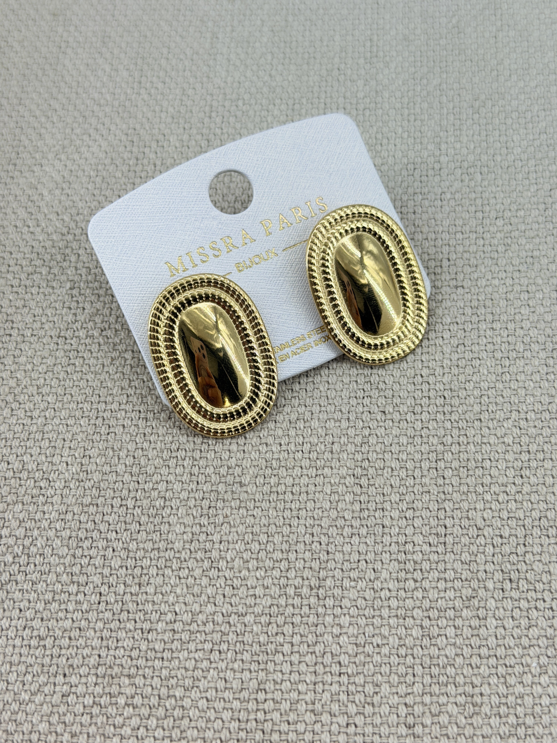 Mayorista MISSRA PARIS INFINITY - PENDIENTES DE ACERO