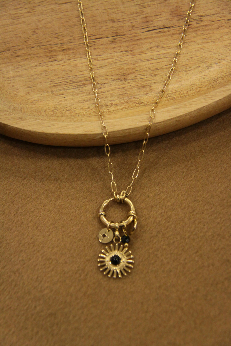 Mayorista MISSRA PARIS INFINITY - Collar de acero inoxidable