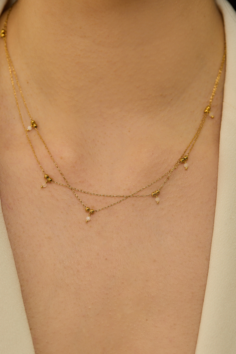 Mayorista MISSRA PARIS INFINITY - Collar de acero inoxidable