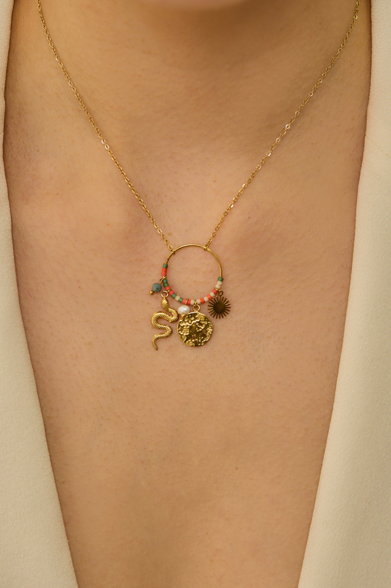 Mayorista MISSRA PARIS INFINITY - Collar de acero inoxidable