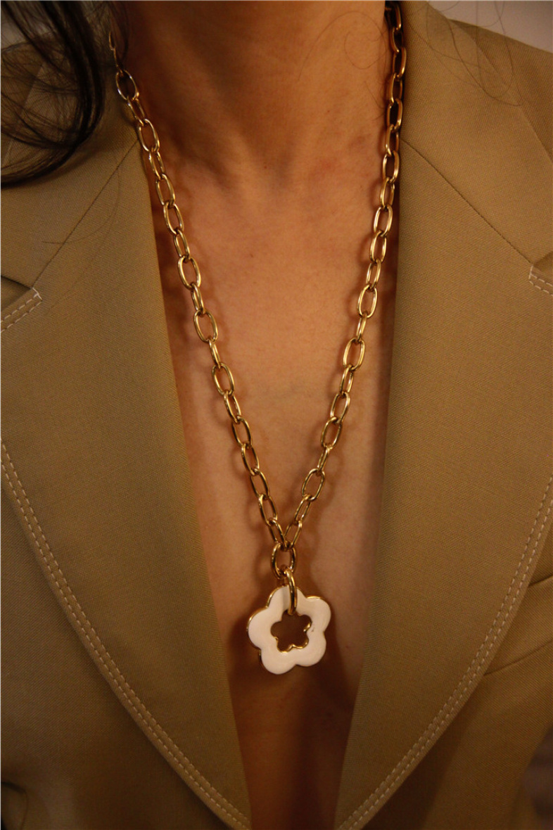 Mayorista MISSRA PARIS INFINITY - Collar de acero inoxidable