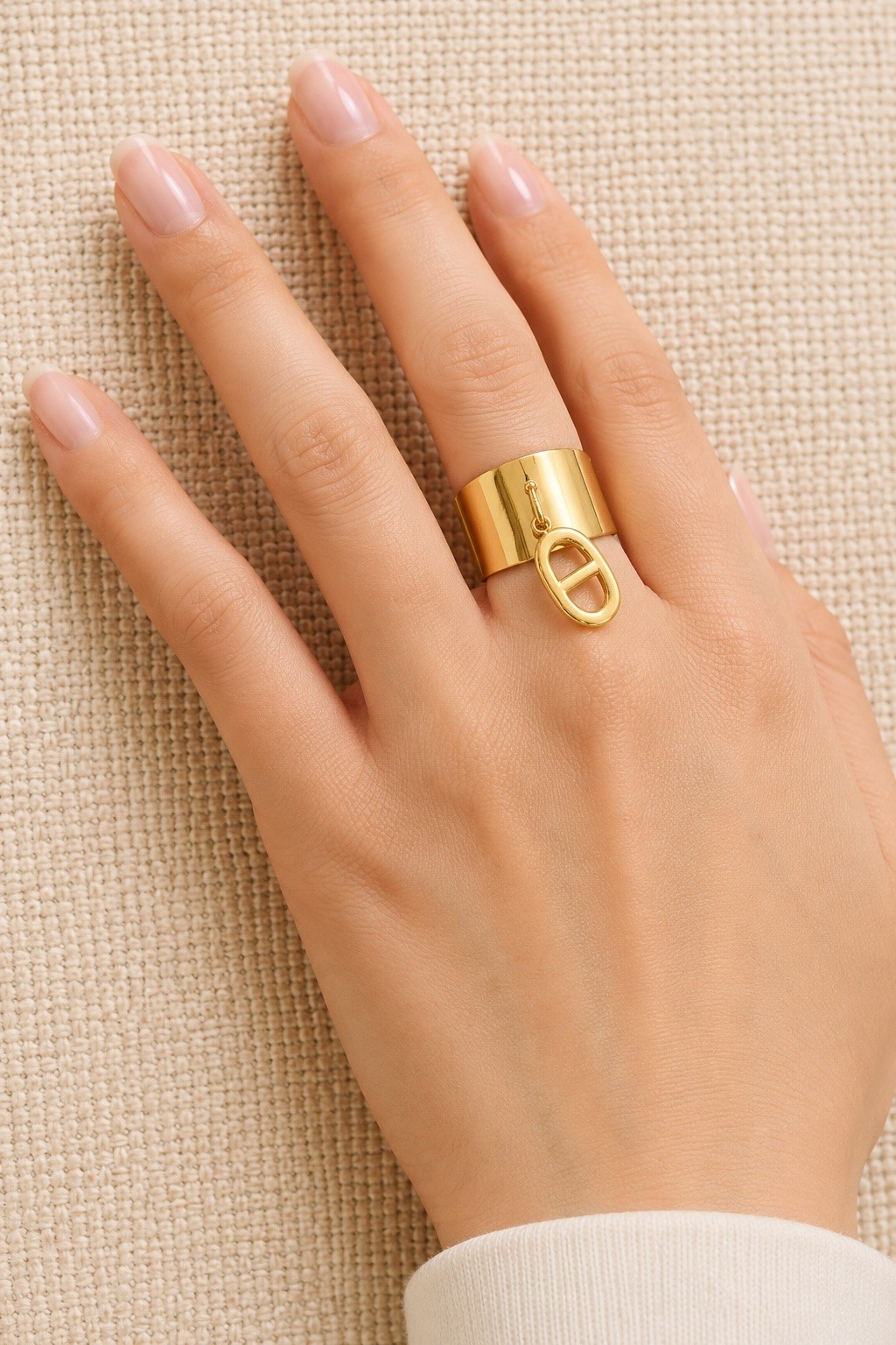 Grossiste Missra Paris - Bague en acier inoxydable