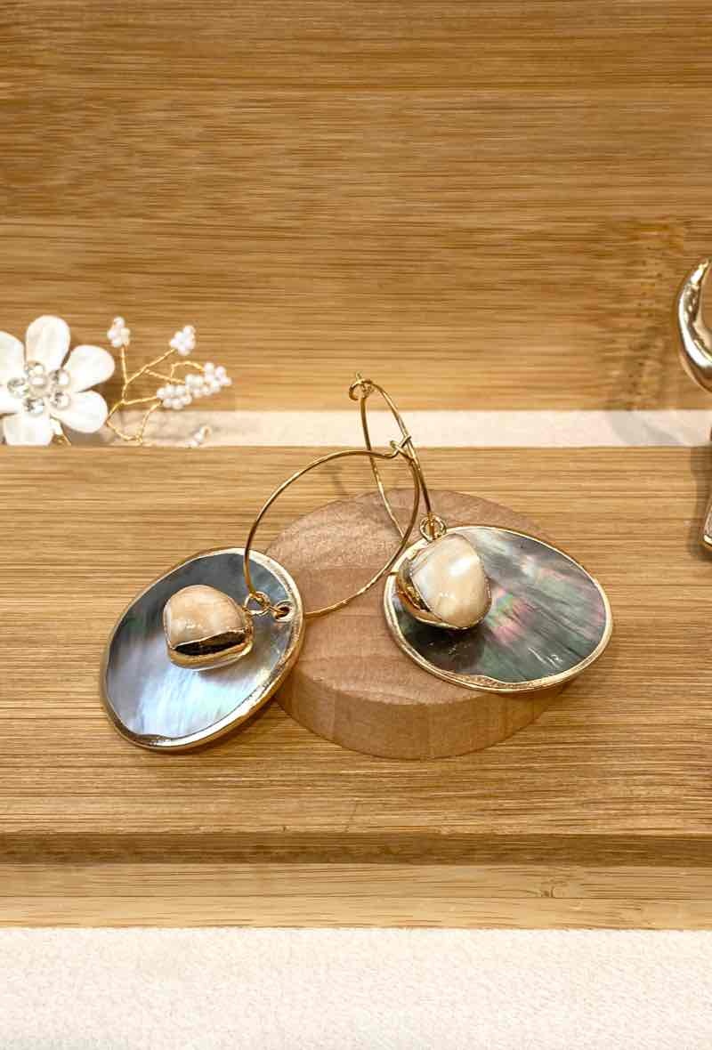Grossiste Missra Paris - Boucles d’oreilles en acier inoxydable