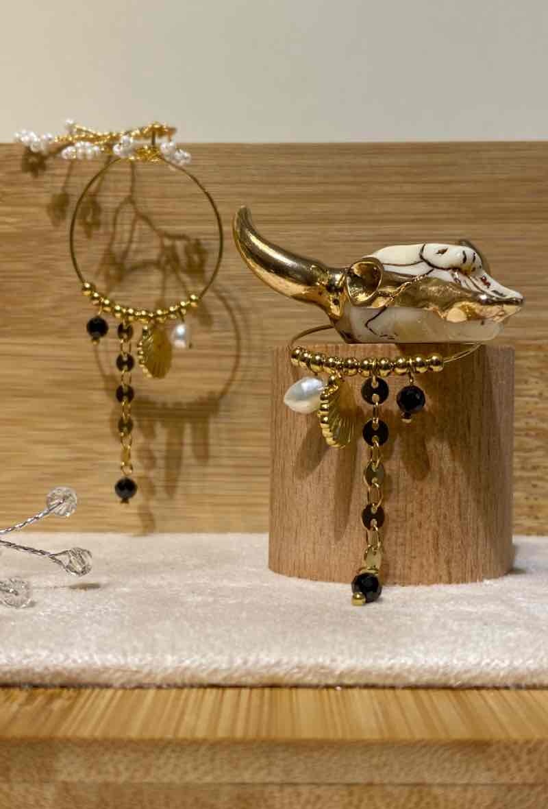 Grossiste Missra Paris - Boucles d'oreilles en acier inoxydable