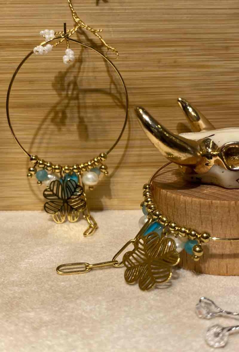 Grossiste Missra Paris - Boucles d'oreilles en acier inoxydable