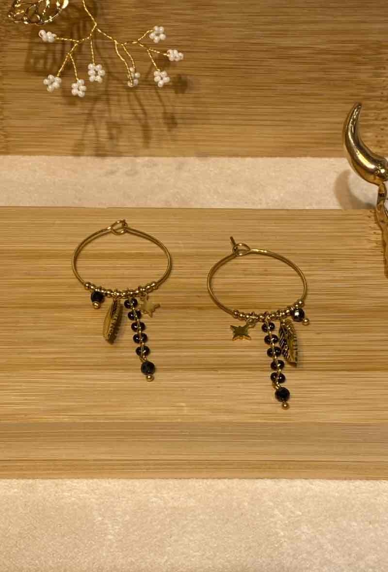 Grossiste Missra Paris - Boucles d'oreilles en acier inoxydable