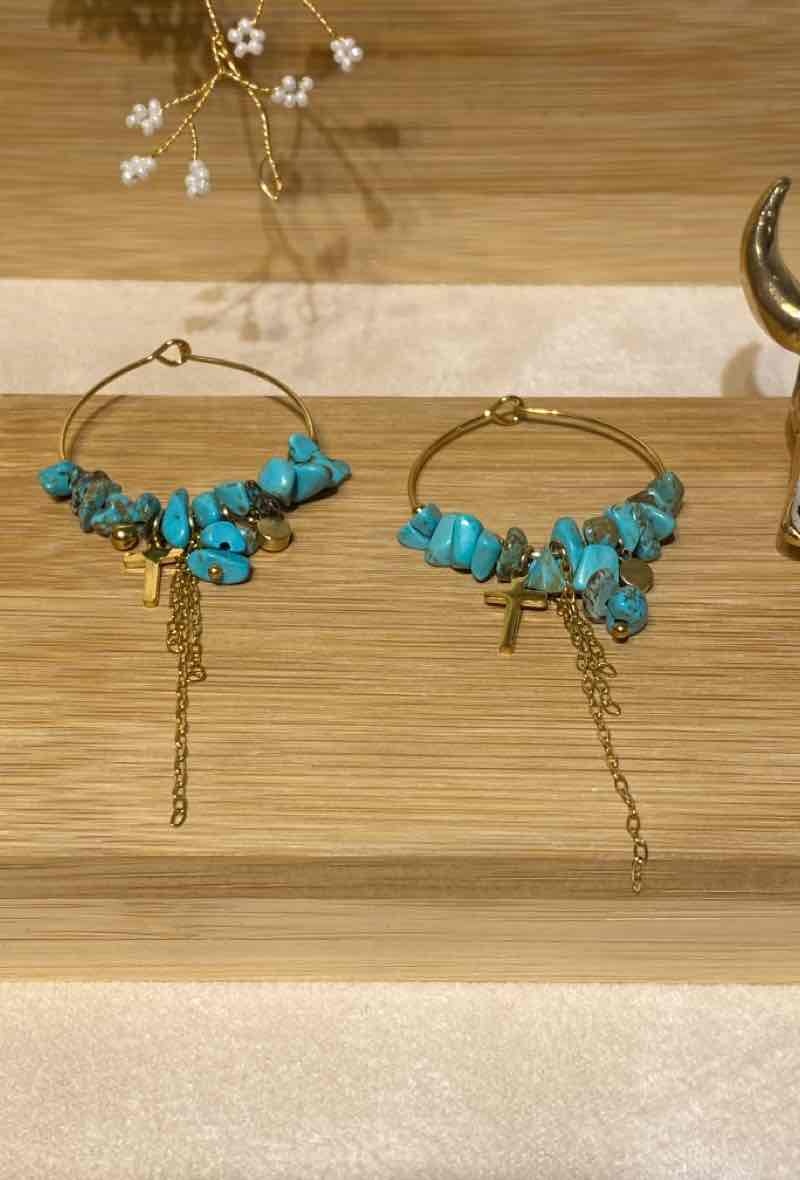 Grossiste Missra Paris - Boucles d'oreilles en acier inoxydable