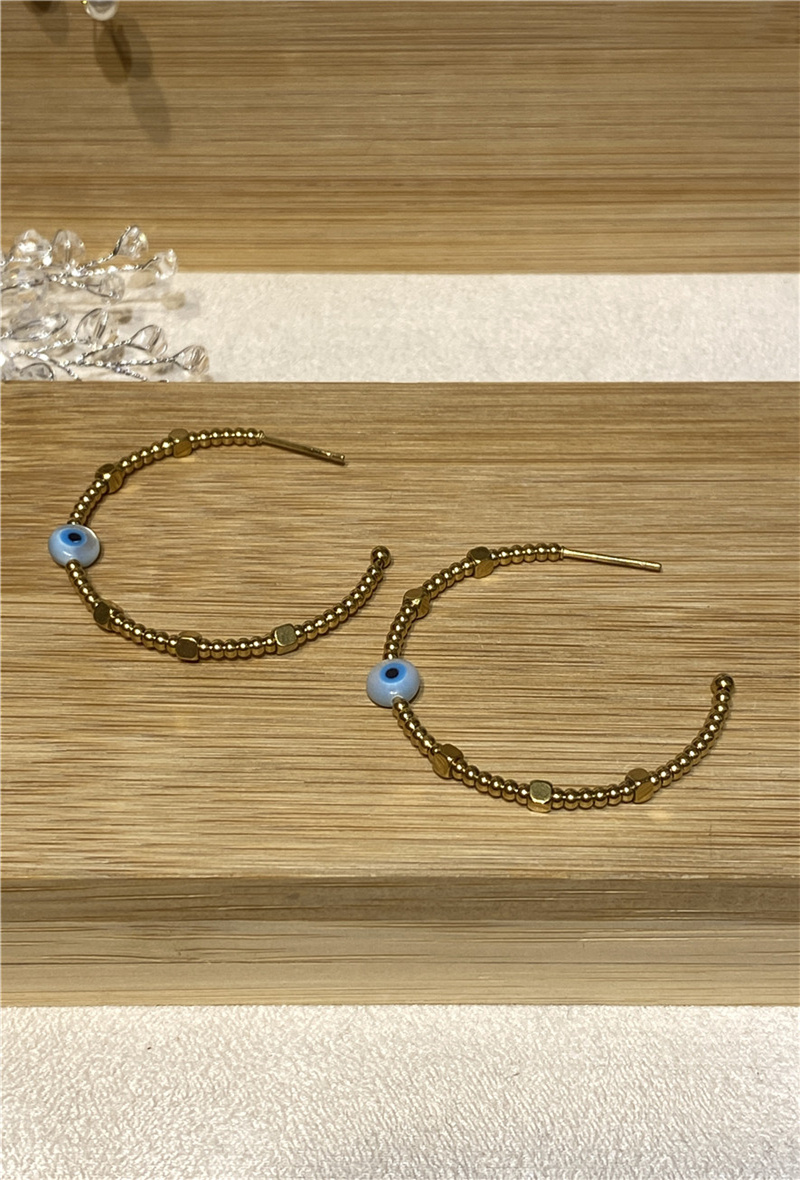Grossiste Missra Paris - BOUCLE D'OREILLES EN ACIER INOXYDABLE