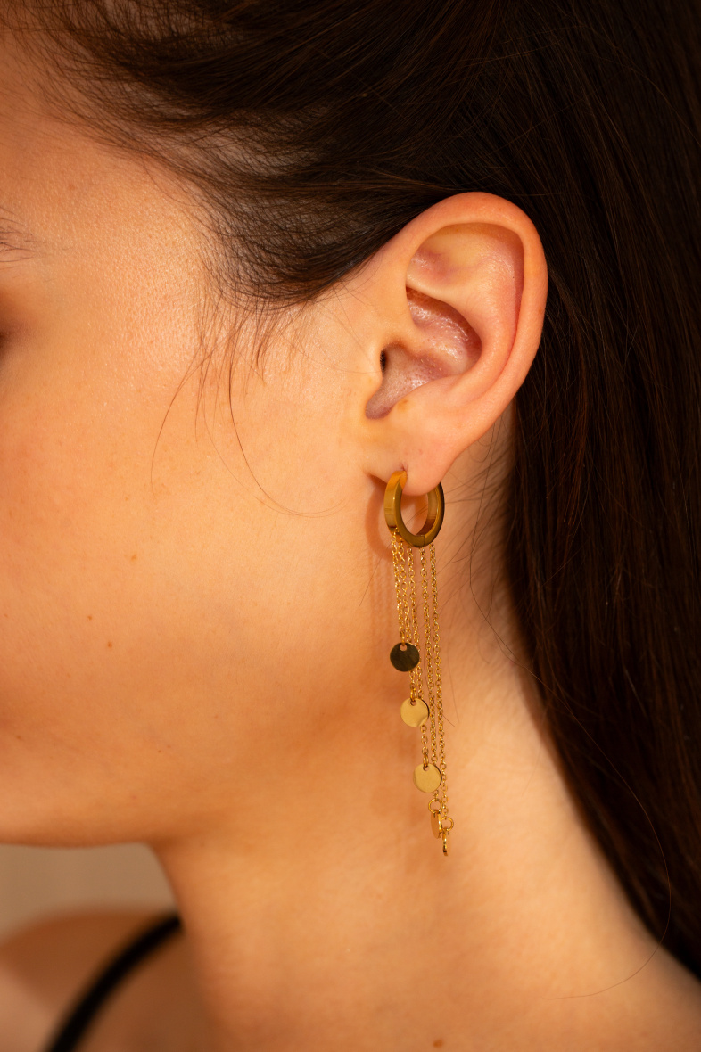 Grossiste Missra Paris - Boucles d'oreilles en acier inoxydable
