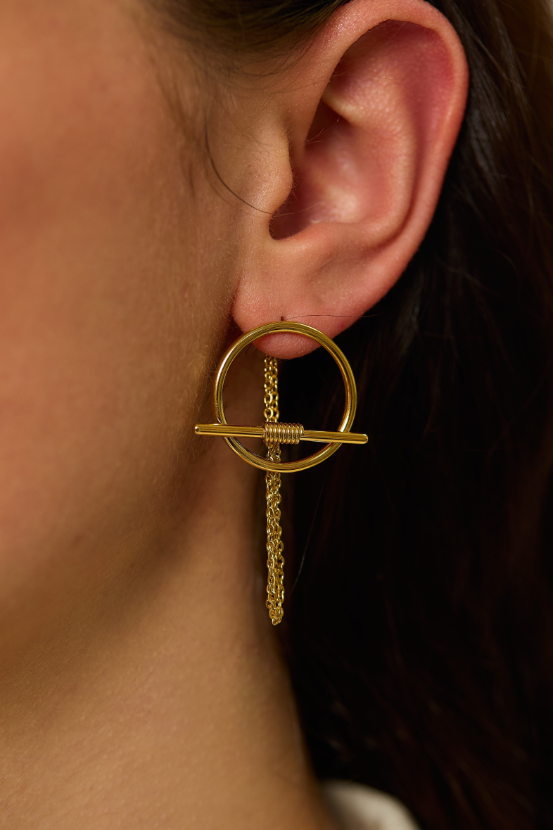Grossiste Missra Paris - Boucles d'oreilles en acier inoxydable